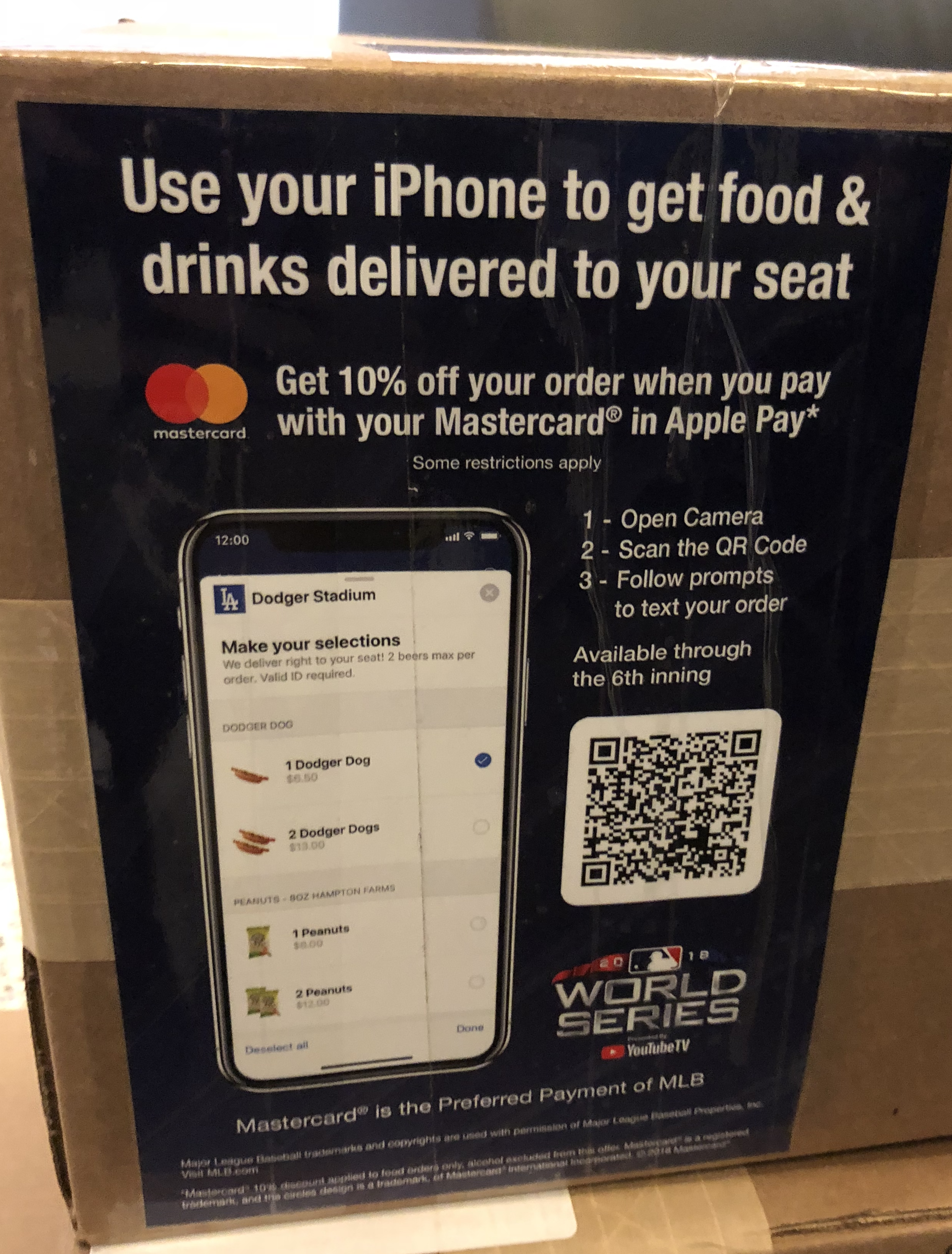 Mastercard promotional collateral for the Apple Pay launch